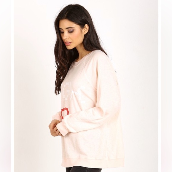 Wildfox Valentine’s Ugh Kim’s Sweater Chapstick Size Small - Picture 2 of 11